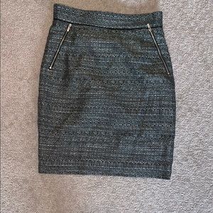 Knee length work skirt